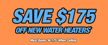 New Water Heater Discount Webster